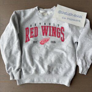 Vintage Detroit Red Wings Hockey Sweatshirt, Detroit Red Wings NHL Hockey Shirt